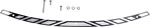 Klock Werks Black Contrast Flare Windshield Trim Aztec (KWW-01-0359). Fixed Price $119.95.