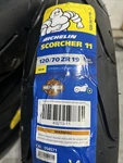 Michelin Tire Scorcher 11 Front 120/70ZR19 60W Radial Tl/tt 27741. Fixed Price $220.00.