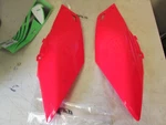 Ufo Side Panel Set Honda CRF250R 2014-17 + CRF450R 2013-16 / Red. Fixed Price $26.21.