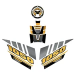 Kit 3D Gel Motorcycle Stickers Tank Protector Suzuki V-strom 1050 Gold Compatibl. Fixed Price $121.20.