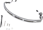 Custom Dynamics CD-WT2-01-C Genesis 4 Led Batwing Windshield Trim Chrome. Fixed Price $249.95.