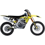 Factory Effex 23-14430 Rockstar Shroud/airbox Graphic Kit For Suzuki RMZ450 2008. Fixed Price $55.08.