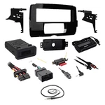 Complete Single-din Stereo Installation Kit + Handlebar Interface, 22" Antenna. Fixed Price $199.99.