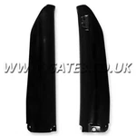 Yamaha Yz 125 2005-2007 Black Polisport Plastic Front Lower Fork Guards. Fixed Price $33.47.