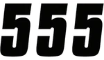Factory Effex 08-90005 4" Black Number Plate No. Fixed Price $16.30.