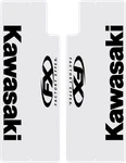 Factory Effex 06-38104 Fork Shield Decal Upper Kawasaki Black. Fixed Price $17.95.
