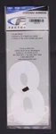 Factory Effex Standard 6" Number (white) Part - FX024468. Fixed Price $12.99.