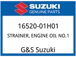 Suzuki Oem Part 16520-01H01 Strainer, Engine Oil NO.1. Fixed Price $32.34.