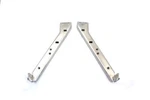 Improved Chrome Saddlebag Guard Kit Brackets For Harley Davidson Touring 79-13. Fixed Price $99.95.