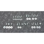 Bolt Motorcycle Hardware Plastic Fastener Kit YAM-8790101. Fixed Price $20.69.