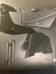 Puig Down Force Naked Winglet Kawasaki ZH2 Black 20832N Right Side. Fixed Price $130.00.