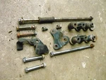 1986 Honda VF700 Magna Engine Motor Mounting Bolts Brackets Complete Rare!. Fixed Price $52.49.