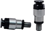 Works Connection Shorty Fork Bleeders Black/silver #26-320. Fixed Price $33.45.