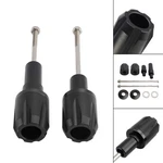 Crash Bobbin Protector Slider Aluminum Black For Kawasaki Ninja 650 2017-2023.. Fixed Price $52.65.