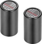 Figurati Designs FD73-DC-2545-BK Docking Covers American Flag Red Line Black. Fixed Price $24.58.