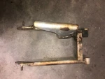 74,75 Yamaha TY-80 Swingarm, Chain Guard And Tensioner, 451-22311-00-35. Fixed Price $75.00.