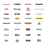 Factory Effex Stickers - 5 Pack. Fixed Price $5.14.