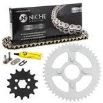 Sprocket Chain Set For Honda XR80 XR75 14/46 Tooth 420 Rear Front Combo Kit. Fixed Price $68.95.