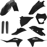 Acerbis 2872790001 Full Plastic Kit Black. Fixed Price $226.95.