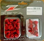 New Honda Crf 250 Rally 2018-2021 Zeta Red Aluminum Plastic Bolt Kit. Fixed Price $60.44.