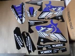 Flu Designs PTS6 Team Graphics Yamaha YZ125 YZ250 2002 2003 2004 2005 # 31182. Fixed Price $52.99.