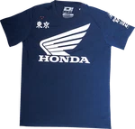 D'cor Visuals 80-123-2 Honda Factory Navy Short Sleeve T-shirt Medium. Fixed Price $28.41.