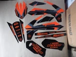 Flu Designs PTS6 Team Graphics Ktm Xcwf Excf 2017 2018 2019 150-500. Fixed Price $49.99.