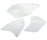Ufo Rear Side Panels White Plastic 2000-2025 Suzuki DRZ-400 (SU03979#041). Fixed Price $53.19.