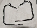 Oem Harley Davidson Chrome Saddlebag Guards 2009-2013 Touring 49176-09 49187-09. Fixed Price $110.00.