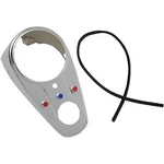 Drag Specialties DS-373656 Chrome Three-light Dash Cover 63-67 Fl. Fixed Price $105.01.