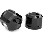 Ciro Black Diamond-cut Crown Bolt Caps 70022. Fixed Price $74.99.