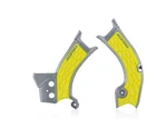 Acerbis X-grip Frame Protector Guards Grey Yellow For Suzuki Rm-z 450 2018-2024. Fixed Price $44.05.