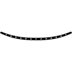 Memphis Shades Windshield Trim - Black Dish Flh '14+ MEB0972. Fixed Price $68.60.