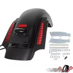 Black Cvo Style Rear Fender System Led For Harley Road King Street Glide 09-13. Fixed Price $164.86.