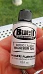 Buell American Motorcycles 1/2 Fl Oz. Magnesium Tone. Fixed Price $25.00.