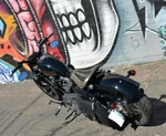 Sportster 1/2" Shock Mount License Plate Bracket Harley Half Moon Jbsporty. Fixed Price $33.90.