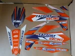 Flu Designs PTS3 Team Graphics Ktm Sxf Xcf 2016 2017 2018 125-450. Fixed Price $39.99.