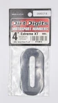 Dirt Digits 4" Black High-gloss #0 Numbers Kit Part XT43B-0. Fixed Price $12.99.
