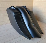Harley Davidson 7"DOWN 14"BACK Stretched Bags & Fender,tweeter Lids 8" For 14-23. Fixed Price $1290.00.