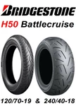 H50 Bridgestone Battlecruise 120/70R19 & 240/40R18 Tire Set Harley Night-rod V. Fixed Price $398.75.