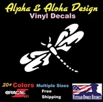 Dragon Fly Die Cut Vinyl Decal Truck Car Sticker Laptop Window. Fixed Price $5.99.