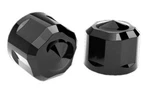 Ciro Diamond Cut Low Crown Bolt Cap Kit (53PK) For Harley - Painted Black 70022. Fixed Price $74.99.