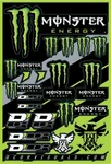 Dcor 40-90-102 Decal Sheet Monster Energy. Fixed Price $22.03.