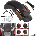 Black Cvo Style Rear Fender System Led For Harley Road King Street Glide 14-UP. Fixed Price $162.90.