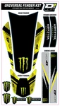 Dcor Universal Fender Trim Decals Monster Yellow Motorcycle Dirt 15-40-101. Fixed Price $32.83.