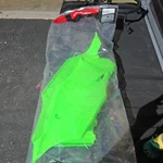 Polisport 8425900004 Side Panels - '20 450 Restyle Lime Green KX125/250/4. Fixed Price $15.00.