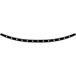 Memphis Shades Windshield Trim Dish Flh '96-'13 (black / Chrome) MEB0943. Fixed Price $69.95.