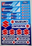 Factory Effex Suzuki Racing Universal Oem Sticker Sheet Graphics Drz Rmz New. Fixed Price $22.95.