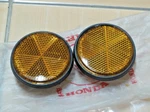 Honda CB125S CB400T CB650 CB750 CB900 Cbx CM200T CT110 XL100S Reflector Nos X2. Fixed Price $39.99.