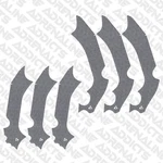 21-24 Kawasaki KX250F KX250X 19-23 KX450X Rubberized Grip Tape (3 Pairs). Fixed Price $32.95.